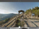 L'ingresso dalla Francigena toscana sul Passo della Cisa così come si vede su Google Street View di Google Maps