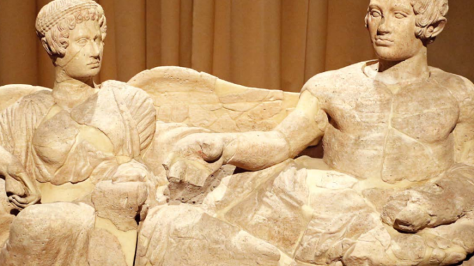 Reperto del V secolo a.C. conservato al Museo di Chianciano