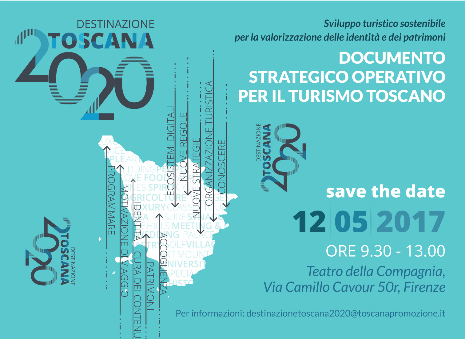 Destinazione Toscana 2020: presentazione del Documento strategico operativo per il turismo toscano