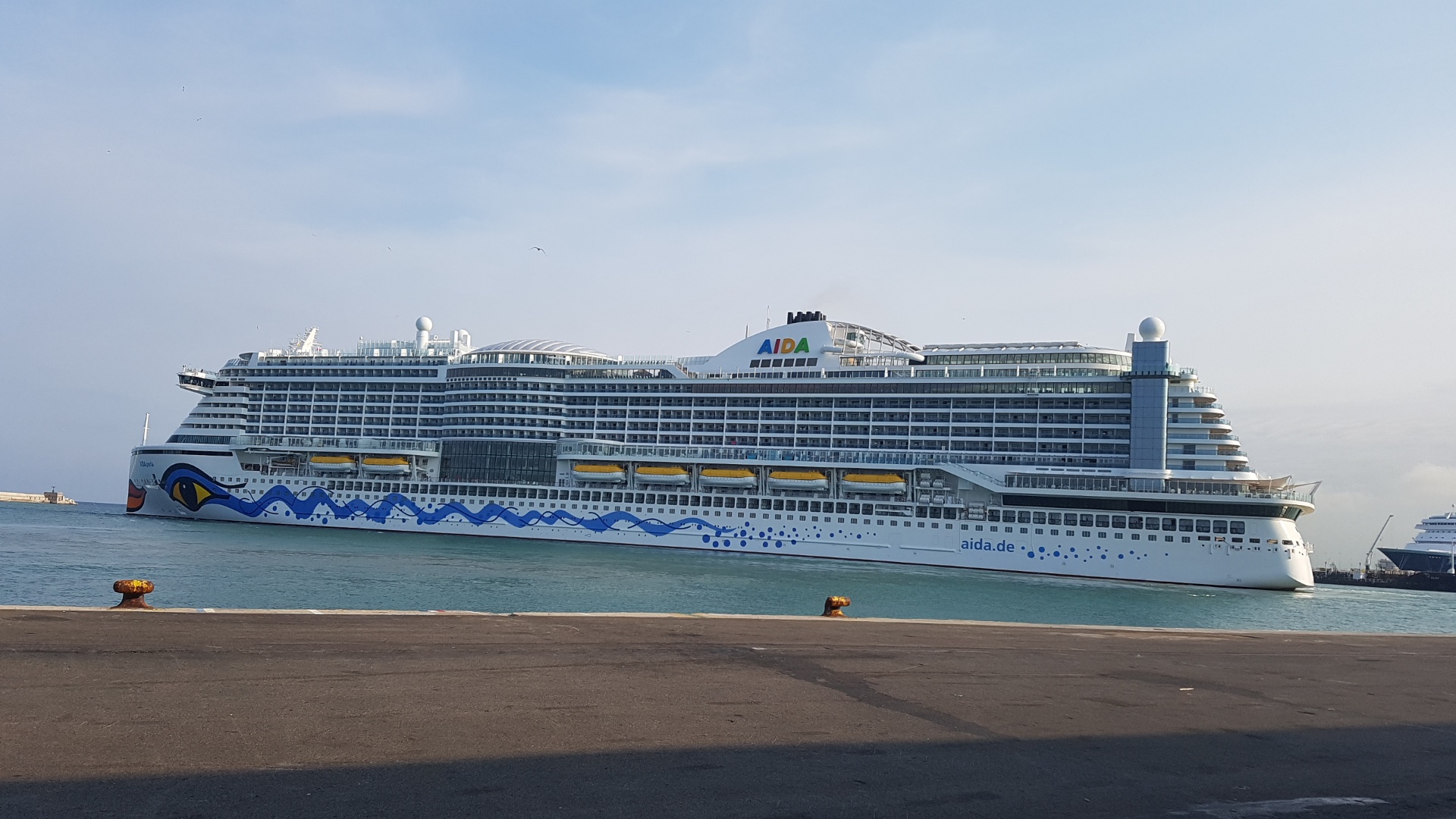 “AIDAperla” la nuova ammiraglia del marchio AIDA Cruises