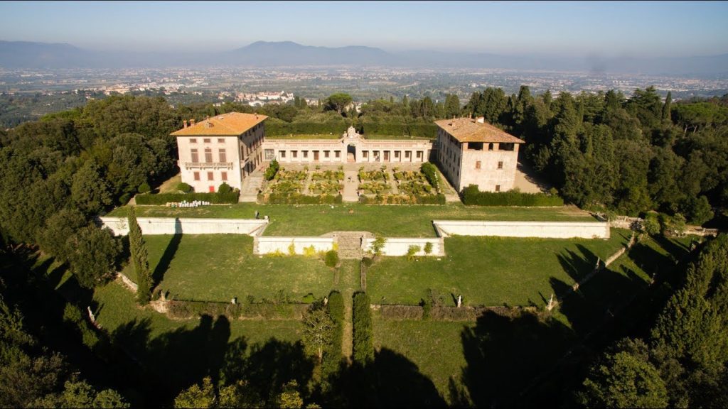 Una vista panoramica di Villa Caruso Bellosguardo a Lastra a Signa dove, il 14 febbraio prossimo, si terrà l'incontro su "Turismo e Territorio"