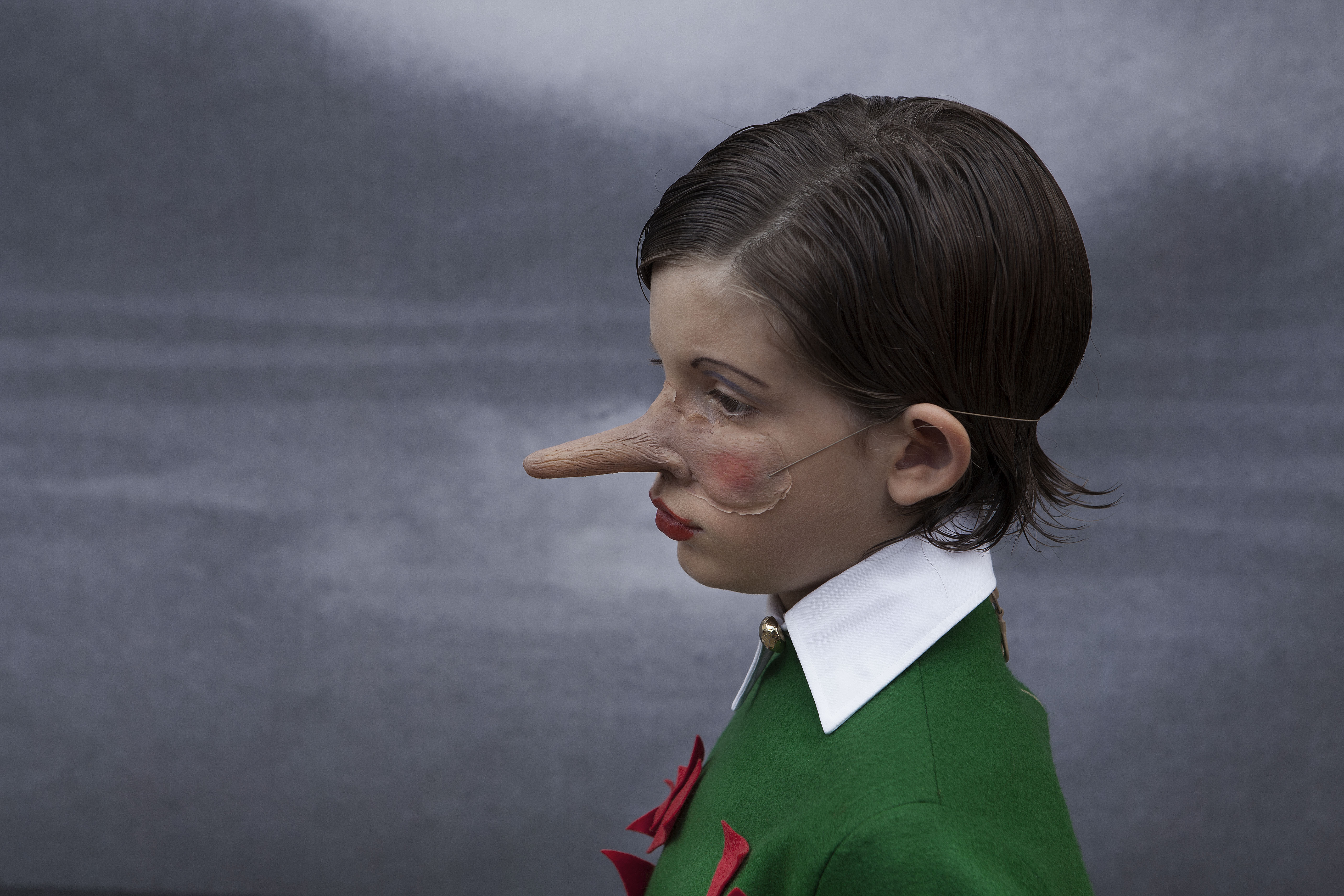 Uno degli scatti di Aldo Fallai per il progetto "Pinocchio esce dalla fiaba"