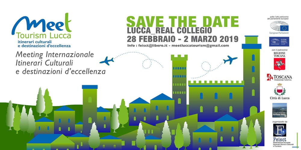 Meet Tourism Lucca: al Real Collegio arriva il Meeting Internazionale degli Itinerari Culturali