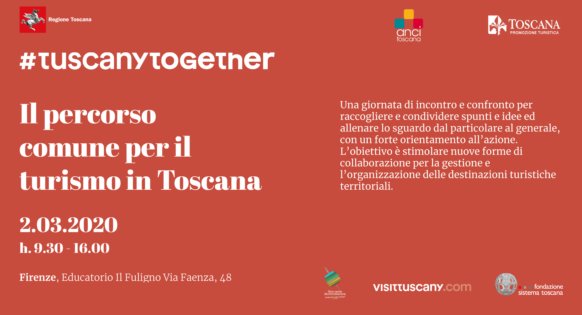 Il percorso comune per il turismo in Toscana 02-03-2020