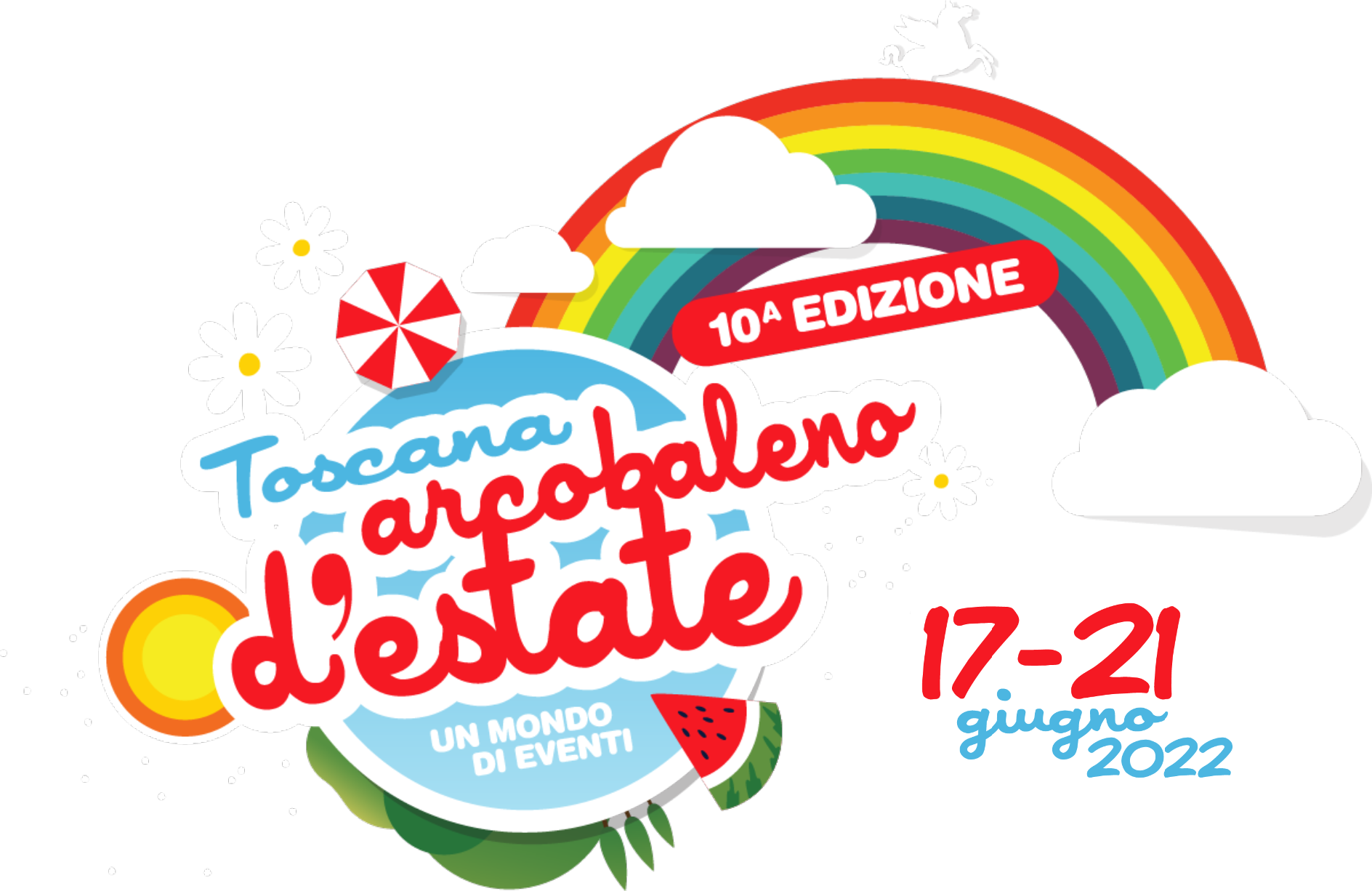 Decima edizione per Arcobaleno d’estate, cinque giorni di festa dal 17 al 21 giugno