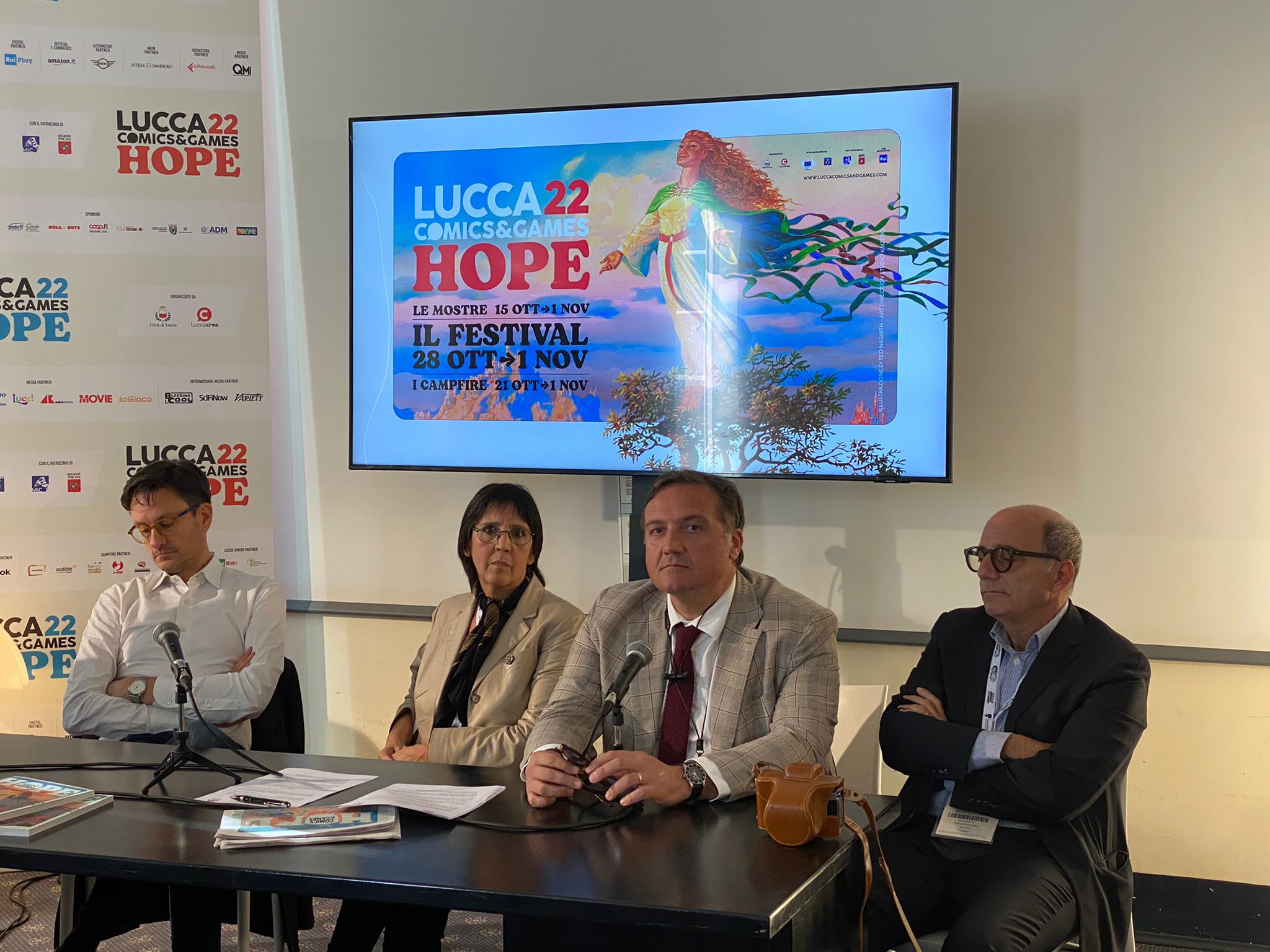 La Regione consolida la collaborazione con Lucca Comics & Games