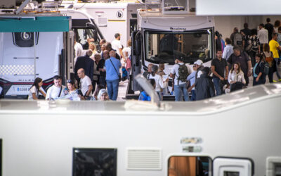 La regione al Salone del Camper di Parma con la guida Toscana in Camper