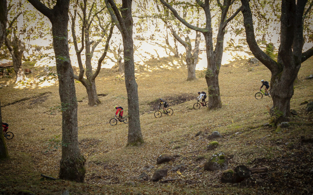 L’autunno e l’inverno in bicicletta hanno i colori della Toscana