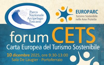 Forum CETS – Carta Europea del Turismo Sostenibile. 10 dicembre 2025, ore 9.30 – 13.00 Sala De Laugier a Portoferraio