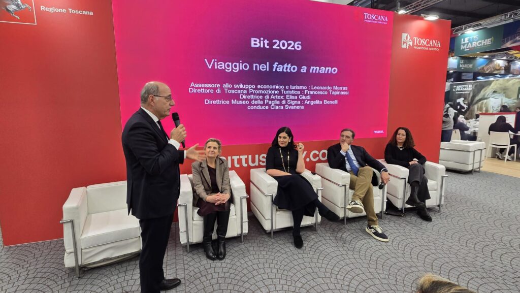 Immagine: Viaggio nel “fatto a mano”: alla BIT 2026 la Toscana celebra i 90 anni di MIDA e l'eccellenza dell’artigianato artistico