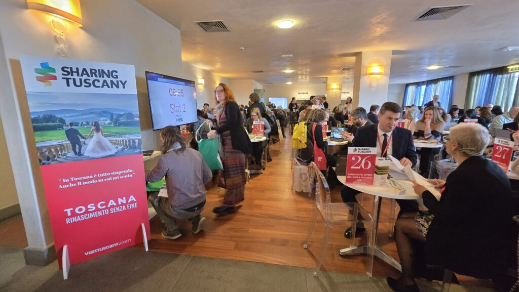 Postazioni del BtoB allo Sharing Tuscany