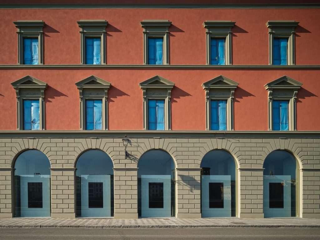 Facciata del Palazzo San Giorgio a Firenze