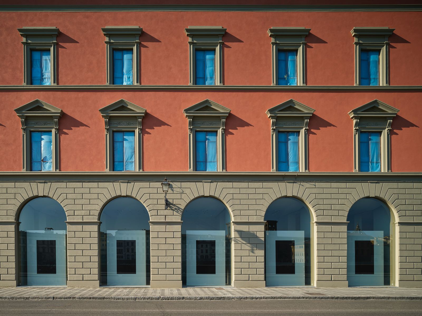 Palazzo San Giorgo _ Collezione Casamonti facciata Facciata del Palazzo San Giorgio a Firenze